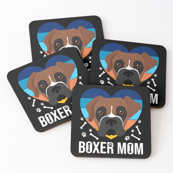Item preview, Mamá Boxer: Lindo Perro Boxer designed and sold by Happy Puppy Print On Demand.