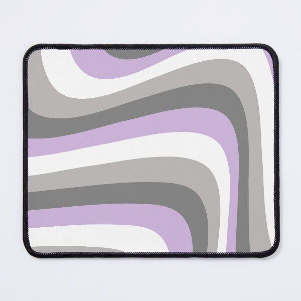 Item preview, Purple, Black, Grey and White Print inspired by the Asexual Flag Colors designed and sold by forkmuddies.