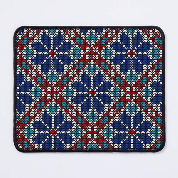 Item preview, Multicolored Nordic Knitted Snowflakes Pattern designed and sold by branaghbel.