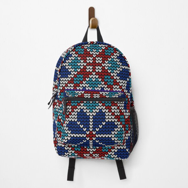 Item preview, Multicolored Nordic Knitted Snowflakes Pattern designed and sold by branaghbel.