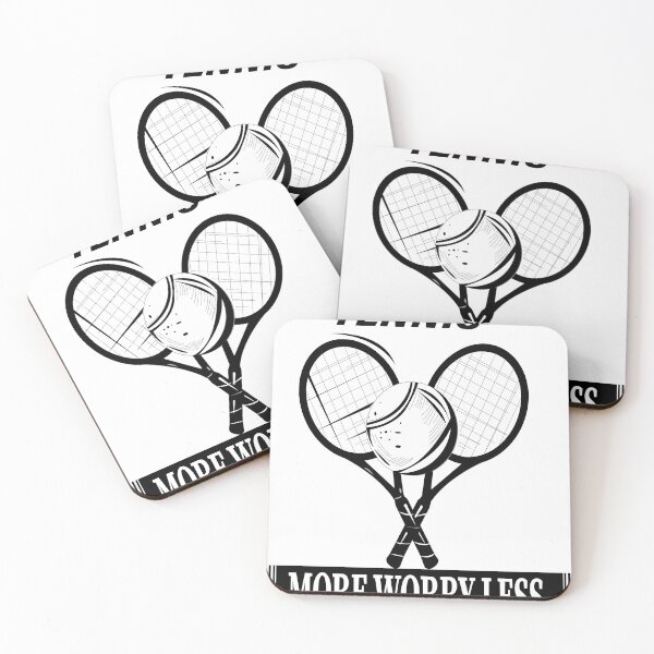 Item preview, tennis more worry less classic designed and sold by SimoSaladain.