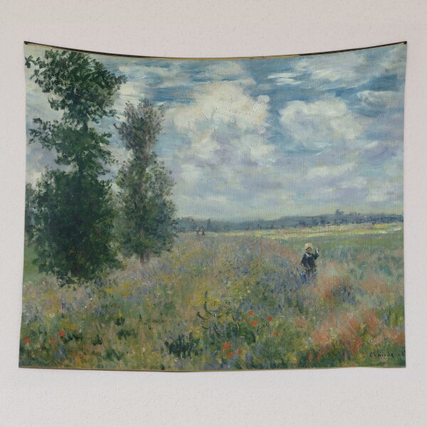 Item preview, Poppy Fields near Argenteuil by Claude Monet designed and sold by ReimagineStore.