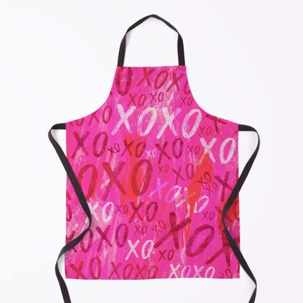 Item preview, Preppy Room Decor - XOXO Watercolor Collage on Pink designed and sold by Shop Your Aesthetic.