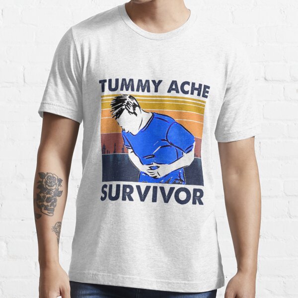 Vintage Tummy Ache Survivor T Shirt For Sale By Barabimartist Redbubble Tummy Ache