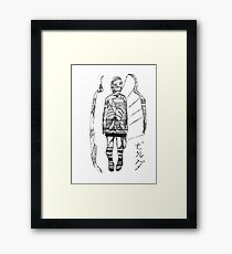Skull Knight Framed Print