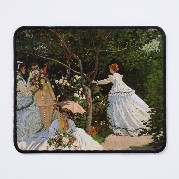 Artikelvorschau, Frauen im Garten von Claude Monet entworfen und verkauft von ReimagineStore.