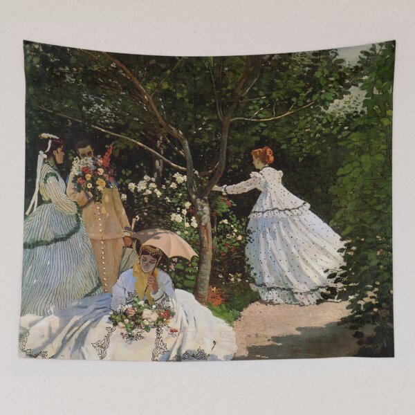 Item preview, Women in the garden by Claude Monet designed and sold by ReimagineStore.