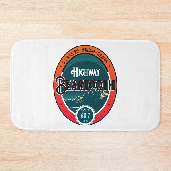 Item preview, US The Beartooth Highway - Beartooth Mountains Wyoming and Montana designed and sold by ROADTROOPER.