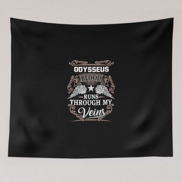Item preview, Odysseus Name T Shirt - Odysseus Blood Runs Through My Veins  Gift Item Tee designed and sold by hautalachante.