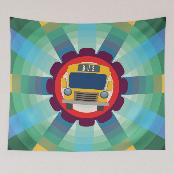 Item preview, Just A Boy Who Loves School Buses - Colorful Design designed and sold by FridPix.
