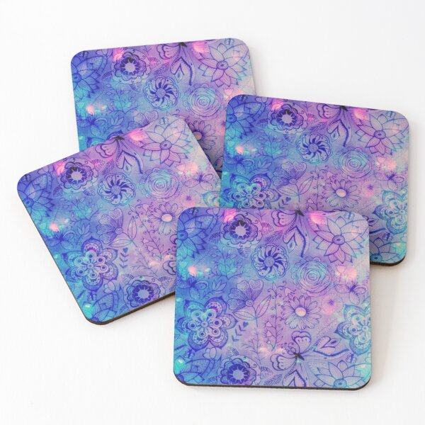 Item preview, Watercolour Cluttered Floral Design designed and sold by BellaProject.