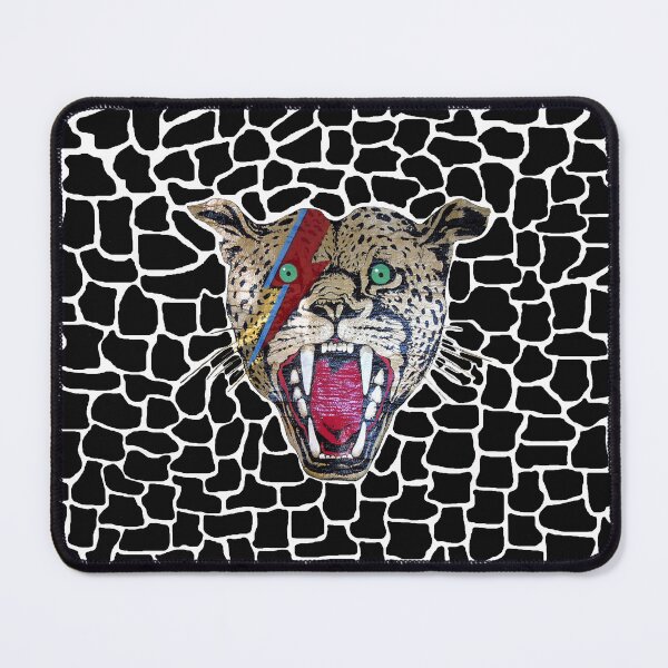 Item preview, Street Walking Cheetah on black designed and sold by mickwarkcup.