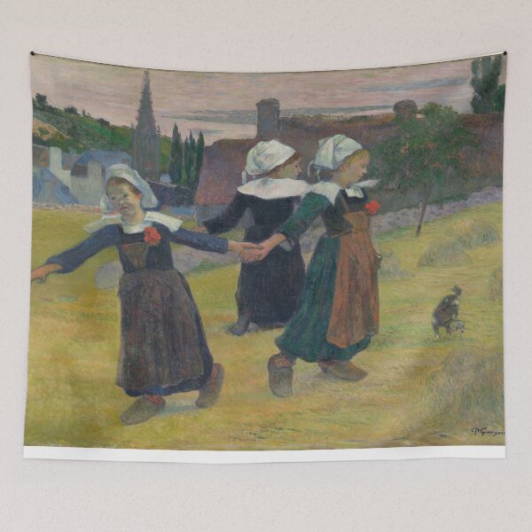 Item preview, Paul Gauguin - Breton Girls Dancing, Pont-Aven designed and sold by the-tala.