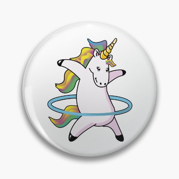 Item preview, Hula Hoop Hullern Unicorn Unicorn Hulacorn Hooping designed and sold by Luna Garcia.