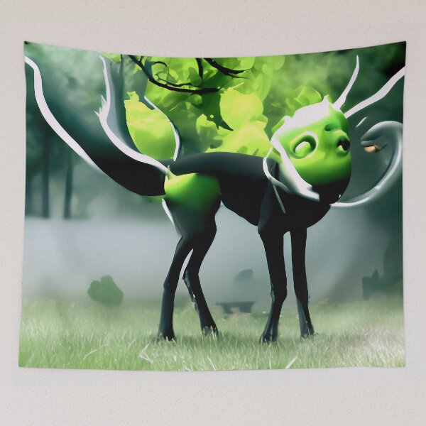 Item preview, Green Creature designed and sold by AILucidDreams.