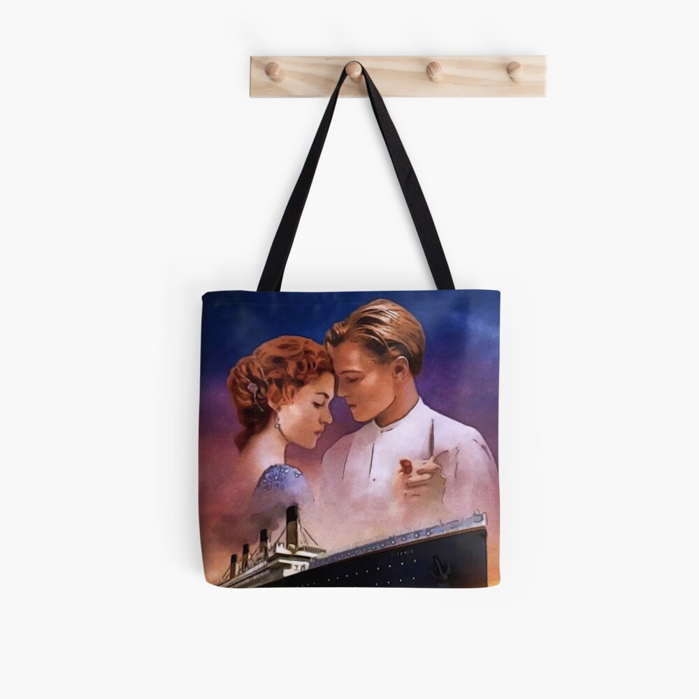 Titanic Jack and Rose Tote Bag by Viola El - Pixels