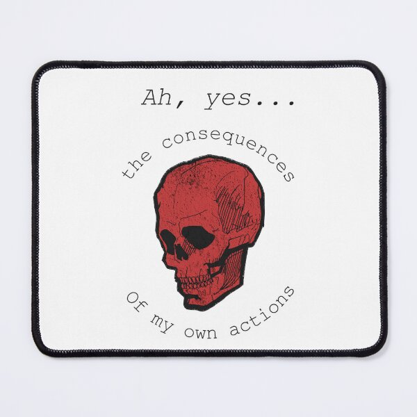 Item preview, Consequences of my own actions skull - Light version designed and sold by Dracos-Graphics.