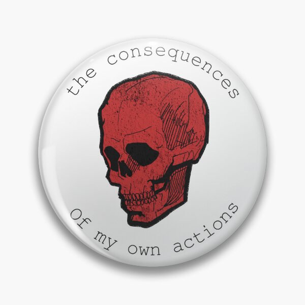 Item preview, Consequences of my own actions skull - Light version designed and sold by Dracos-Graphics.