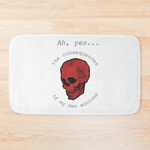 Item preview, Consequences of my own actions skull - Light version designed and sold by Dracos-Graphics.