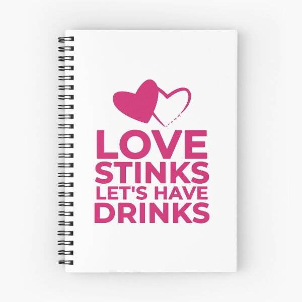 Item preview, Love Stinks Let's have Drinks - Funny Anti Valentines Day Singles designed and sold by SdForce.