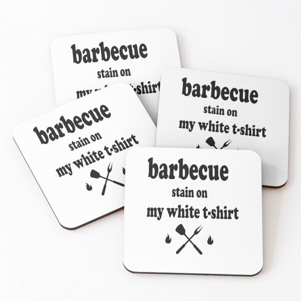 Item preview, barbecue stain on my white t-shirt, Luxury, Premium designed and sold by Designer Forever ⭐⭐⭐⭐⭐.