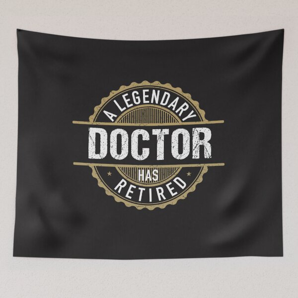 Item preview, A Legendary Doctor Has Retired 2023 Gift For Doctors designed and sold by JooArtPrints  ★★★★★.
