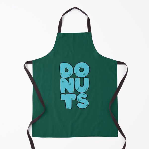 Item preview, Donuts in blue typography designed and sold by Donutlovers.