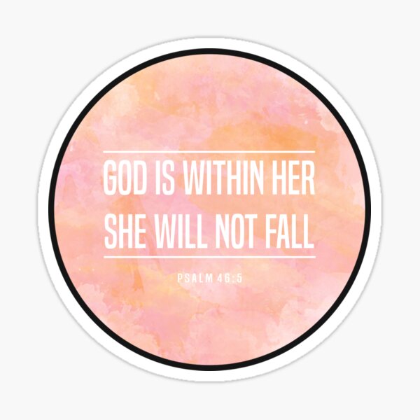 Christian Quote Sticker