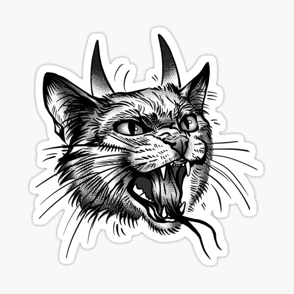 Item preview, Devil cat designed and sold by thepandemonium.