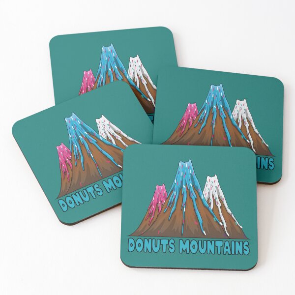Item preview, Donuts mountains with snow designed and sold by Donutlovers.