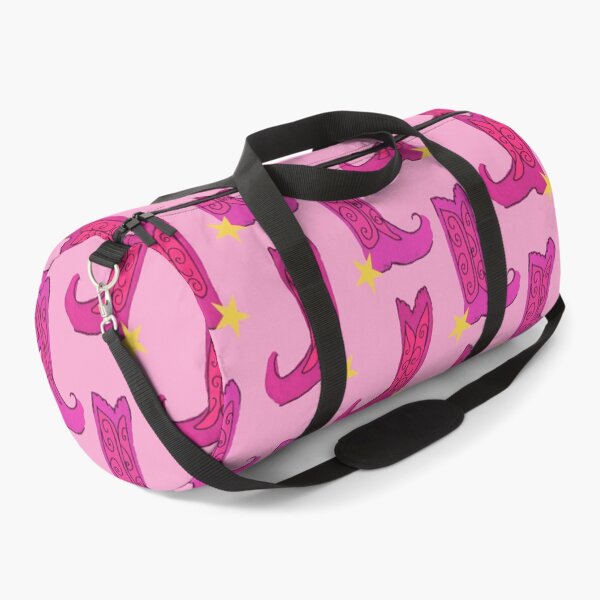 Item preview, Preppy Room Decor -	cowgirl boots Pattern on pink designed and sold by Shop Your Aesthetic.