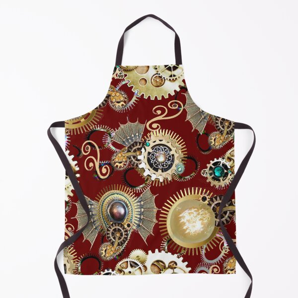 Item preview, gears, paisley, gold ruby, abstraction, wealth designed and sold by Maria Mihailova.