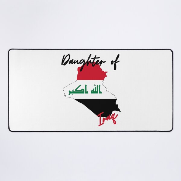 Item preview, Daughter of Iraq Map Flag designed and sold by NovawayDirect.