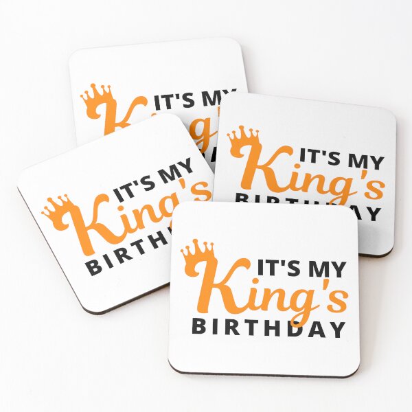 Item preview, It's My King's Birthday | Special People Have Birthdays On Valentines Day designed and sold by LilysDesignShop.