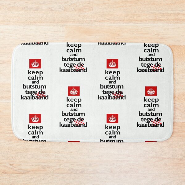 Item preview, keep calm and butstum tege de kaaibaand, mooi Tilburgs  designed and sold by BrabantsBeste.