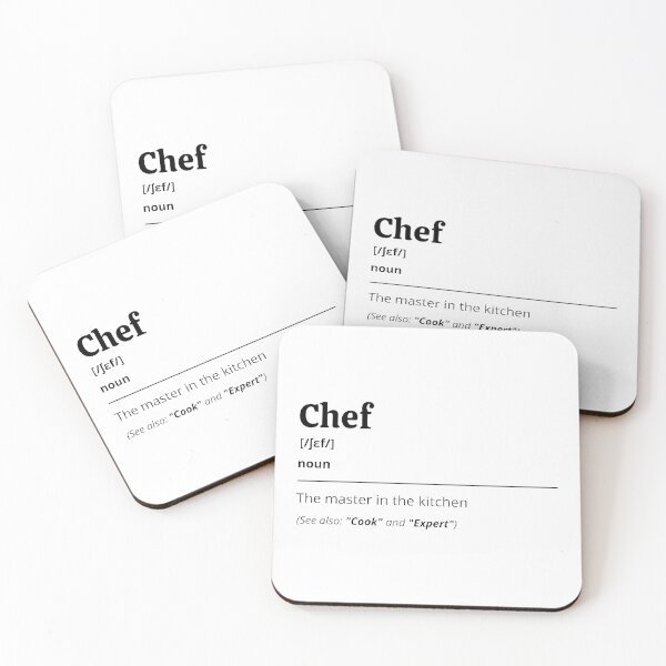Item preview, Chef Definition designed and sold by Creatoe.