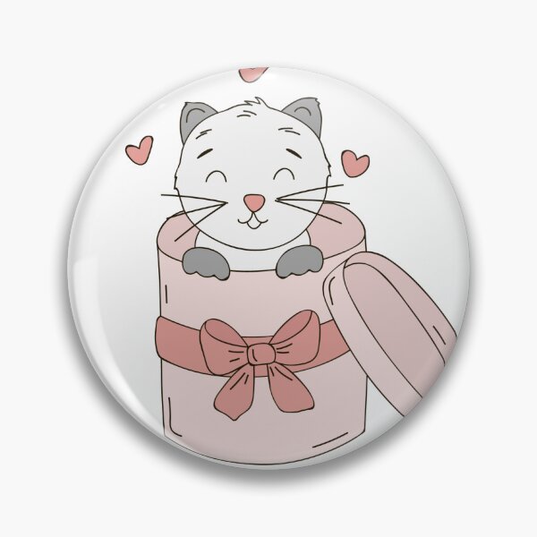 Item preview, Cute cat in the box designed and sold by Medinaarts.