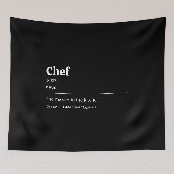 Aperçu de l'œuvre Définition du chef créée et vendue par Creatoe.