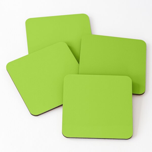 Item preview, Bright Lime Green Solid Colour designed and sold by kierkegaard.