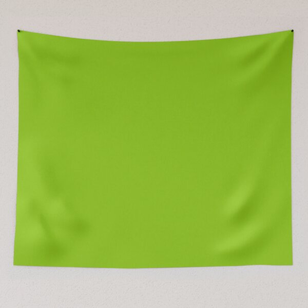 Item preview, Bright Lime Green Solid Colour designed and sold by kierkegaard.