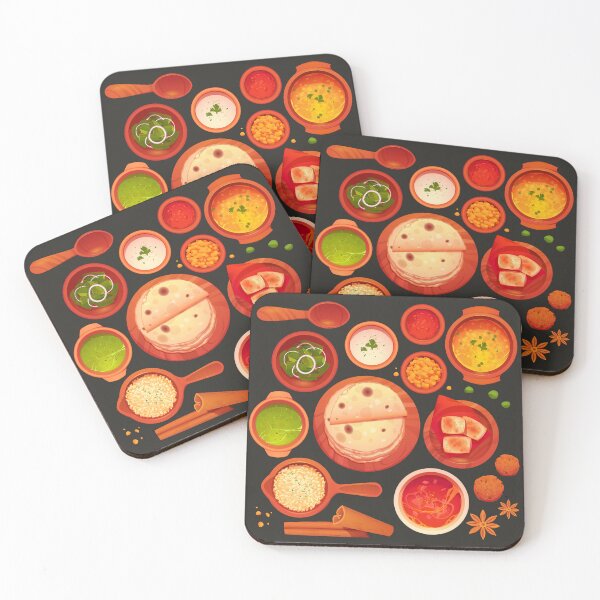 Item preview, Assorted Indian Food designed and sold by Alicia Chee.