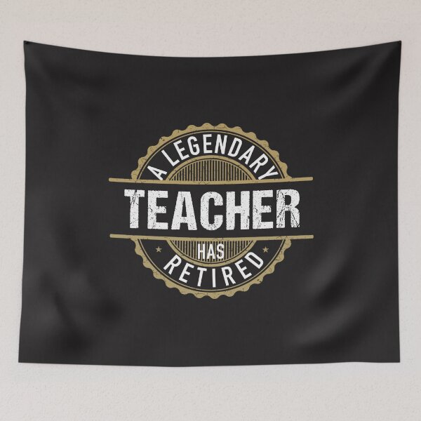 Item preview, A Legendary Teacher Has Retired 2023 Gift For Teachers designed and sold by JooArtPrints  ★★★★★.