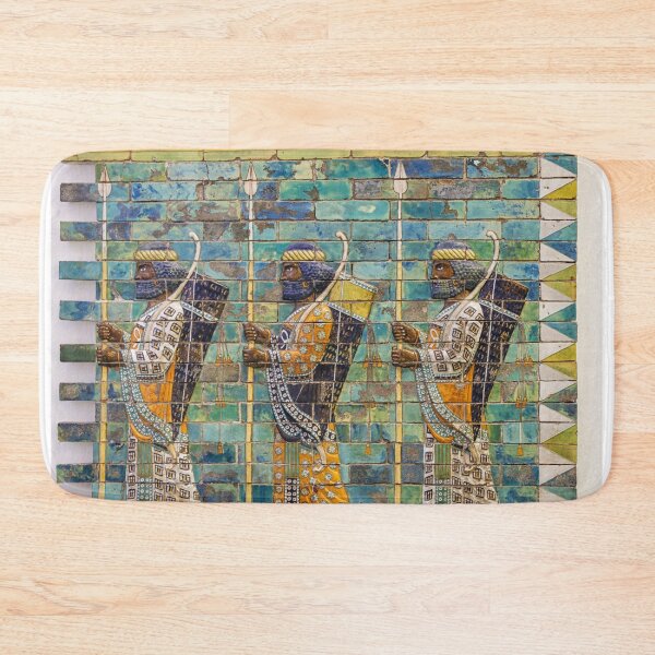 Item preview, Three warriors on ancient wall from Babylon designed and sold by Photopat.