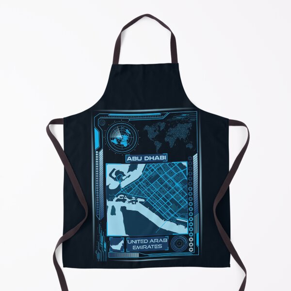 Item preview, Abu Dhabi Map UAE designed and sold by hatimelhag.