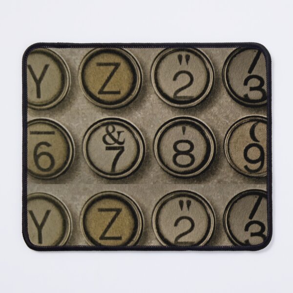 Item preview, old fashion pattern, simplicity an elegance, numbers and letters 123456789, black space, pound, special signs, designed and sold by NessArtByEwa.
