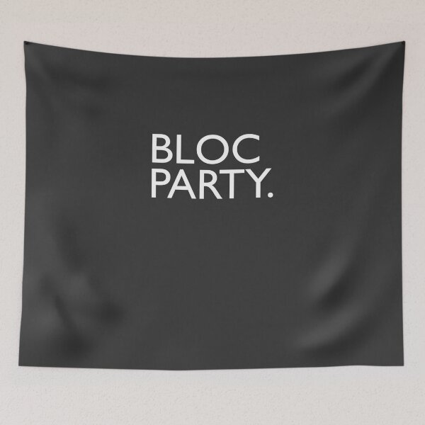 Item preview, BLOC PARTY band logo white Classic T-Shirt designed and sold by KlaudiaMaisch.