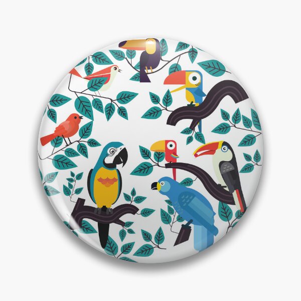 Item preview, Birds with tree leaf's! Pattern design  designed and sold by 7-Studio.