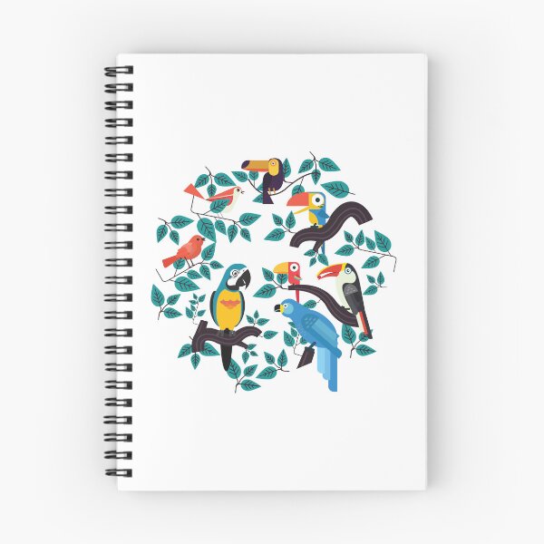 Item preview, Birds with tree leaf's! Pattern design  designed and sold by 7-Studio.