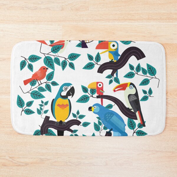 Item preview, Birds with tree leaf's! Pattern design  designed and sold by 7-Studio.