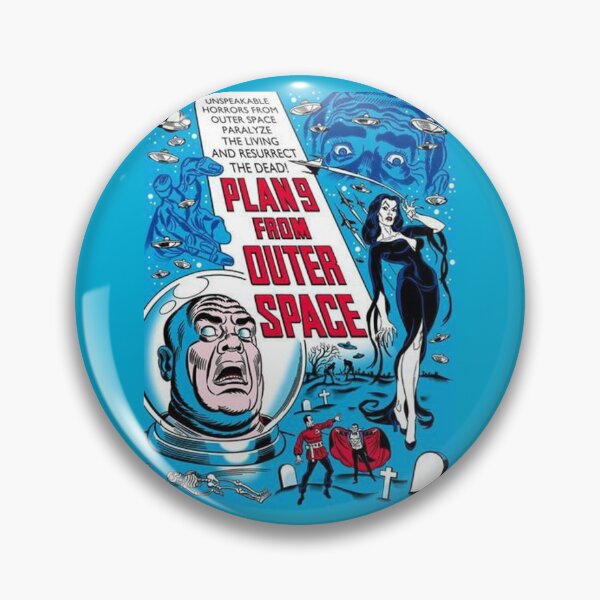 Item preview, Plan 9 from Outer Space by Ed Wood Movie Poster designed and sold by PeacefulRiver.
